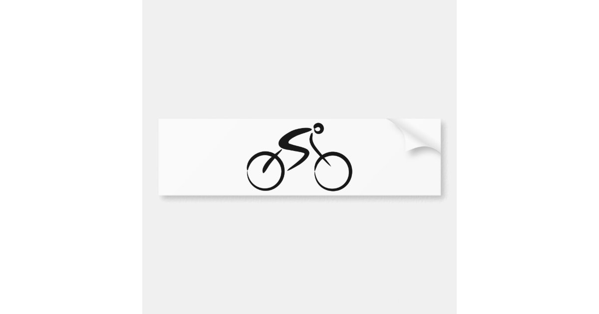 Bicycle Bumper Sticker Zazzle