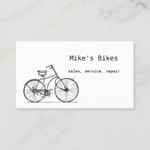 Bicycle business card