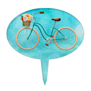 Bicycle Cake Topper