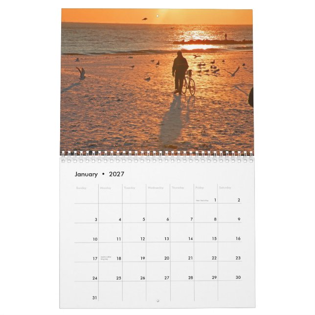 Bicycle  calendar  2011 (Jan 2027)
