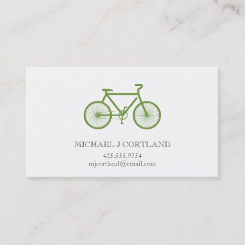 Bicycle Calling Card