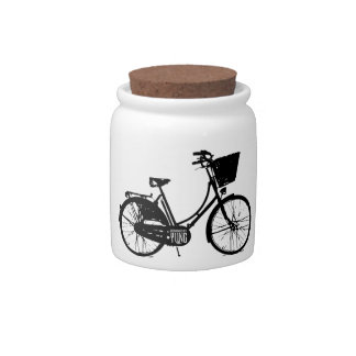 Bicycle Candy Jar