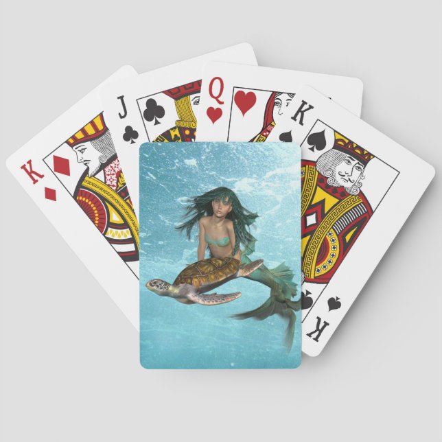 Bicycle Card Template - Customized (Back)
