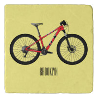 Bicycle cartoon illustration