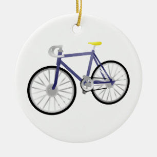 Bicycle Ceramic Ornament