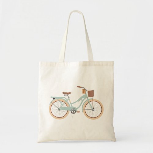 Bicycle Colored Tote Bag