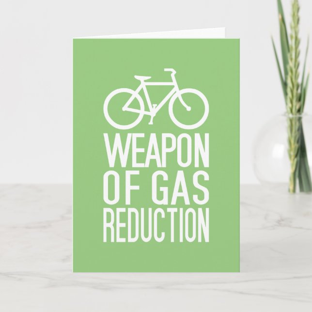 Bicycle custom color greeting cards (Front)