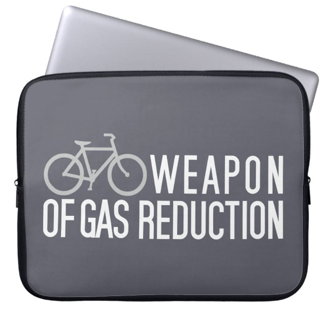 Bicycle custom color laptop sleeve (Front)