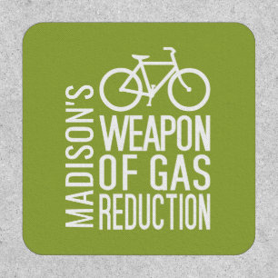 Bicycle custom name & color patch