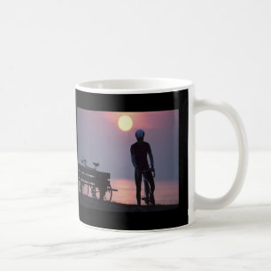 Bicycle Cycle Bicycling Cycling Quebec Canada Coffee Mug