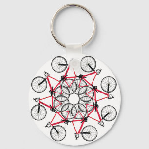 Bicycle cycle keychain