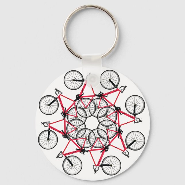 Bicycle cycle keychain (Front)