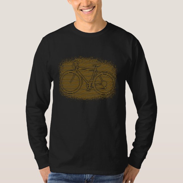 Bicycle Cycling Cyclist T-Shirt (Front)