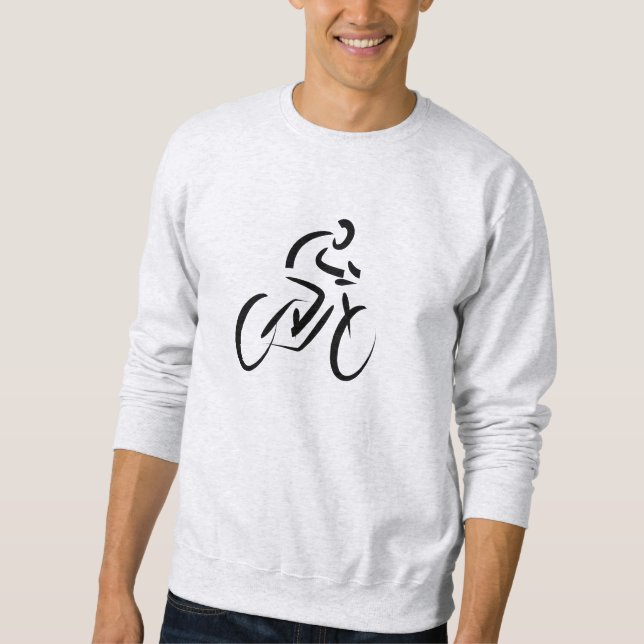 Bicycle Cycling Design T-Shirt Sweatshirt (Front)