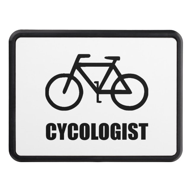 Bicycle Cycologist Trailer Hitch Cover (Front)