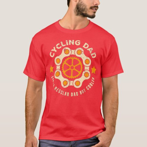 Bicycle Daddy Father Cyclist Bicycle  T_Shirt