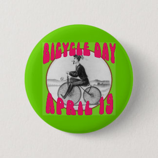 BICYCLE DAY April 19 Button