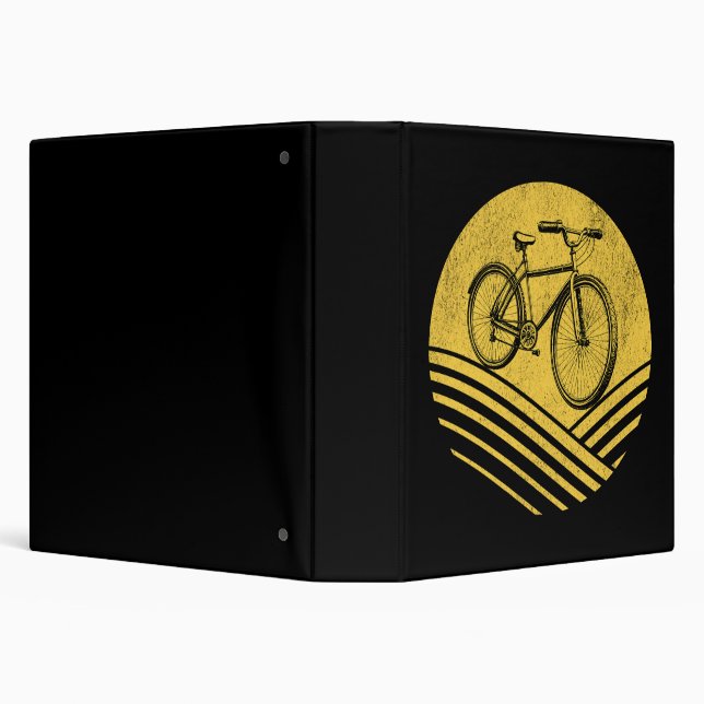 Bicycle design 3 ring binder (Background)