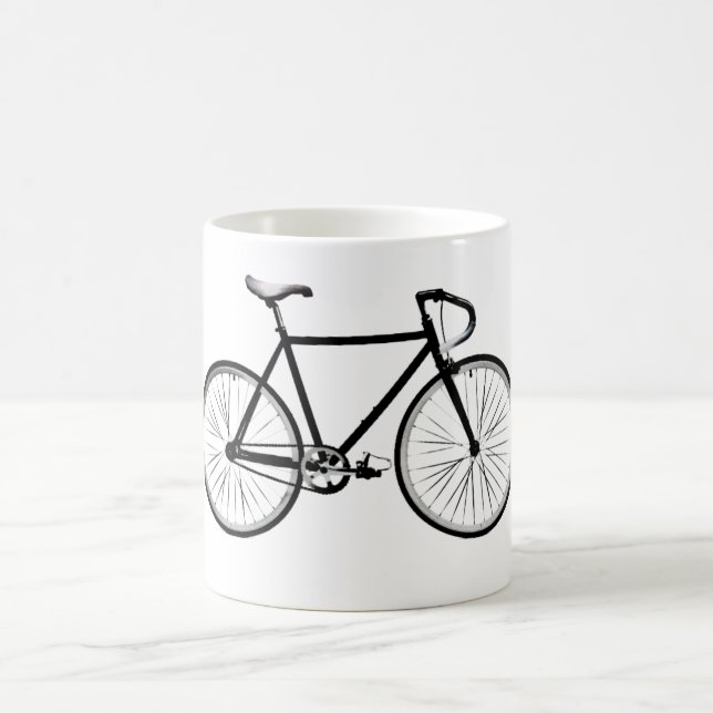 Bicycle design coffee mug (Center)