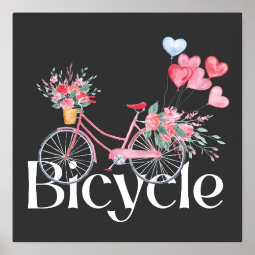 Bicycle design foil prints
