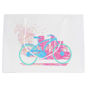 Bicycle Design Gift Bag