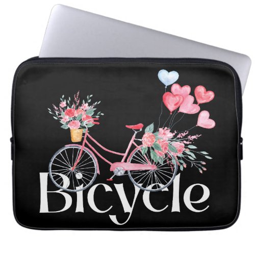 Bicycle design laptop sleeve
