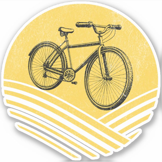 Bicycle design sticker (Front)