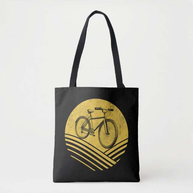 Bicycle design tote bag (Front)