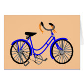 Bicycle Drawing, 1950's Style (Front Horizontal)