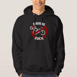 Bicycle E Bike Cyclist Racing Bike BMX Bikes E Bik Hoodie