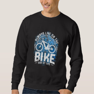 Bicycle Electric Bicycle Saying Motif Cycling E Bi Sweatshirt