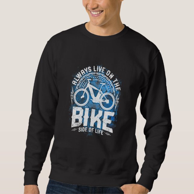 Bicycle Electric Bicycle Saying Motif Cycling E Bi Sweatshirt (Front)