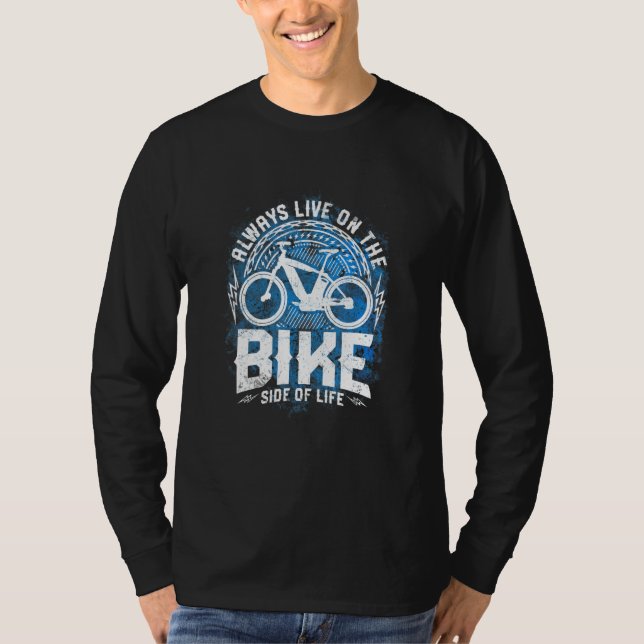 Bicycle Electric Bicycle Saying Motif Cycling E Bi T-Shirt (Front)