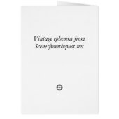 Bicycle Fashions1897 - Vintage Cards (Back)