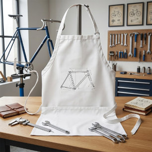 Bicycle Frame Geometry Diagram  Adult Apron