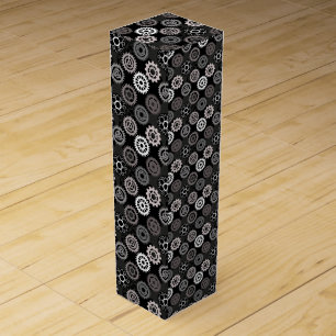 Bicycle gears pattern 01x4.b wine box