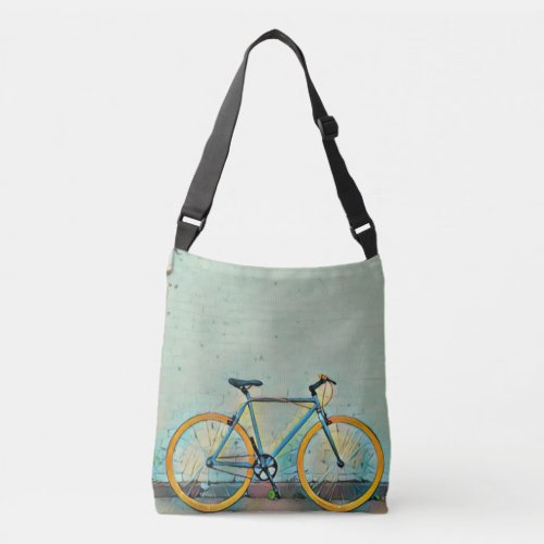 Bicycle gifts for her crossbody bag