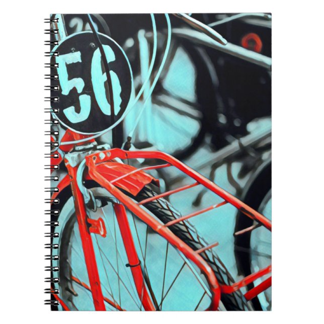 Bicycle gifts for her notebook (Front)