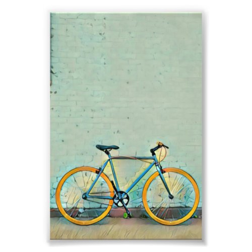 Bicycle gifts for her photo print