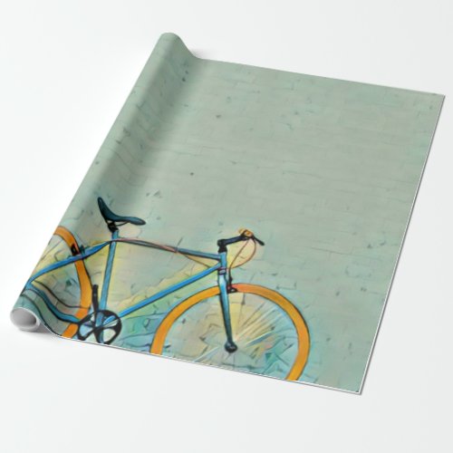 Bicycle gifts for her wrapping paper