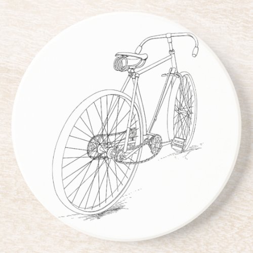 Bicycle Graphic Drink Coaster