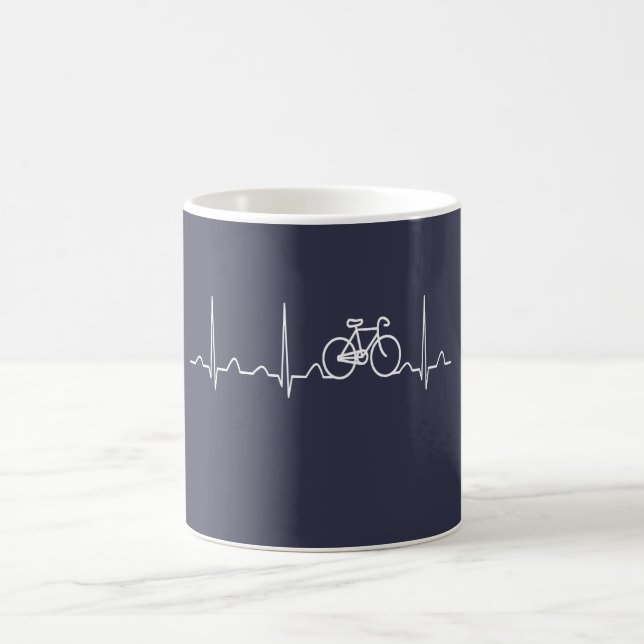 BICYCLE HEARTBEAT COFFEE MUG (Center)