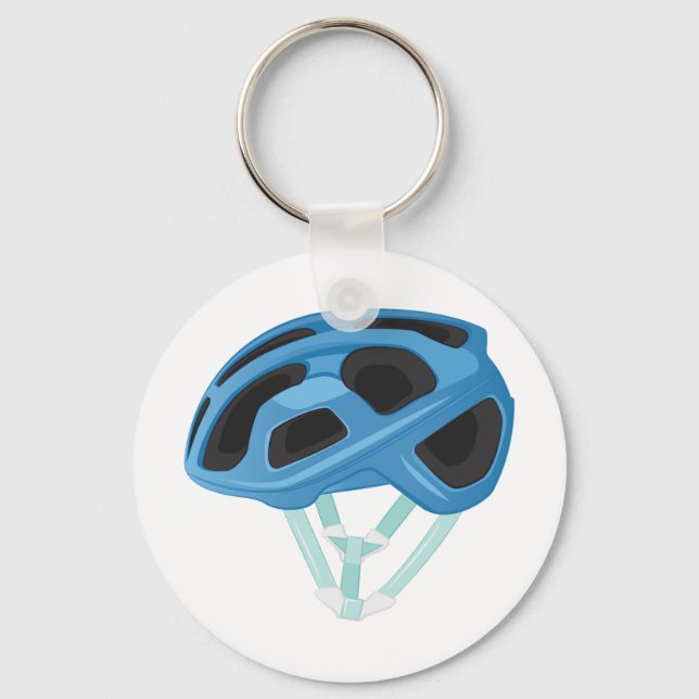 Bicycle Helmet Keychain (Front)
