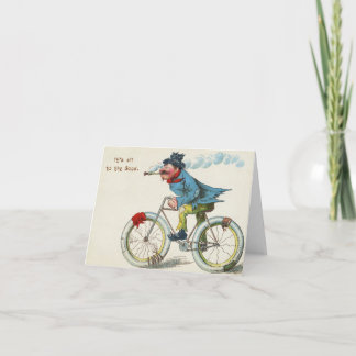 Bicycle Humor It's All to the Good Card