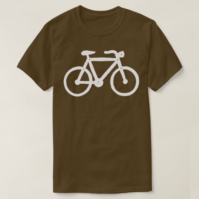 Bicycle Icon T-Shirt (Design Front)