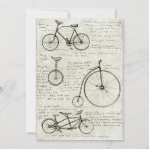 Bicycle Invitation