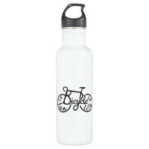 Bicycle is fun, Bicycle is life Stainless Steel Water Bottle