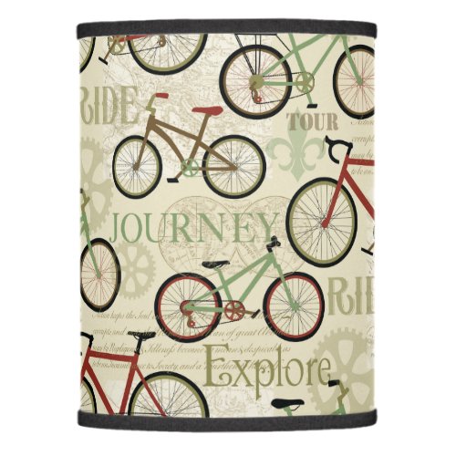 Bicycle Journey Lamp Shade