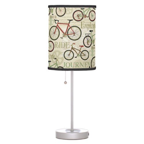 Bicycle Journey Table Lamp