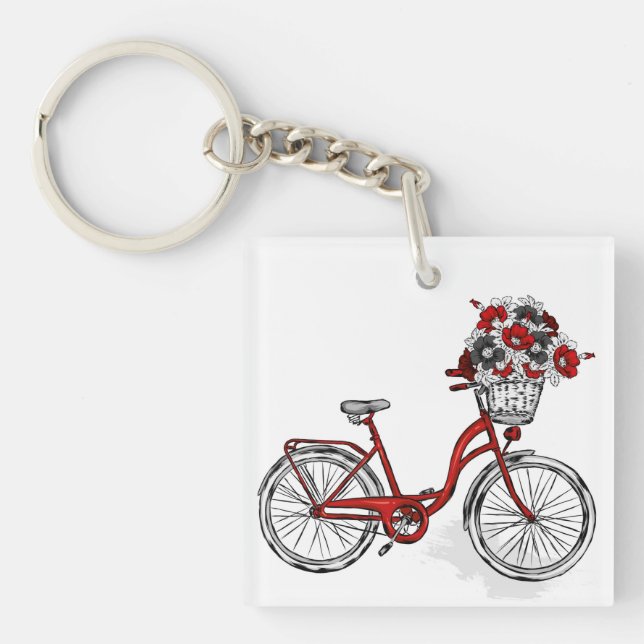 Bicycle  Keychain (Front)